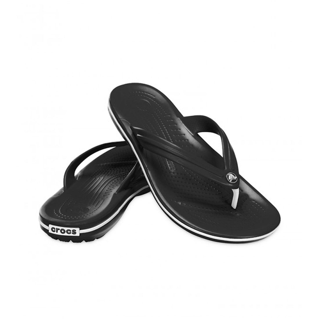 CROCBAND-FLIP-UNISEX ADULT-BLACK-11033-001