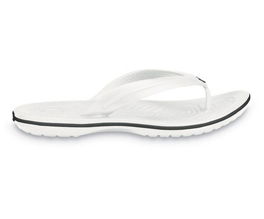 Crocs Crocband Flip-Flop — Men, White (11033-100)