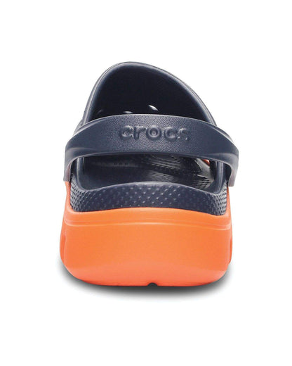 Duet-Clog-Unisex Adult-Navy/Orange-11991-487