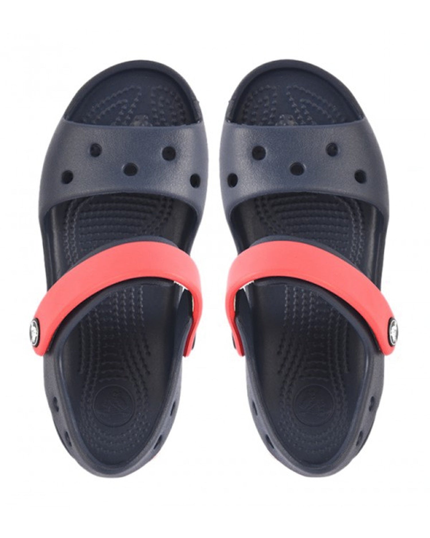 Crocband-Sandal-Kids-Navy/Red-12856-485