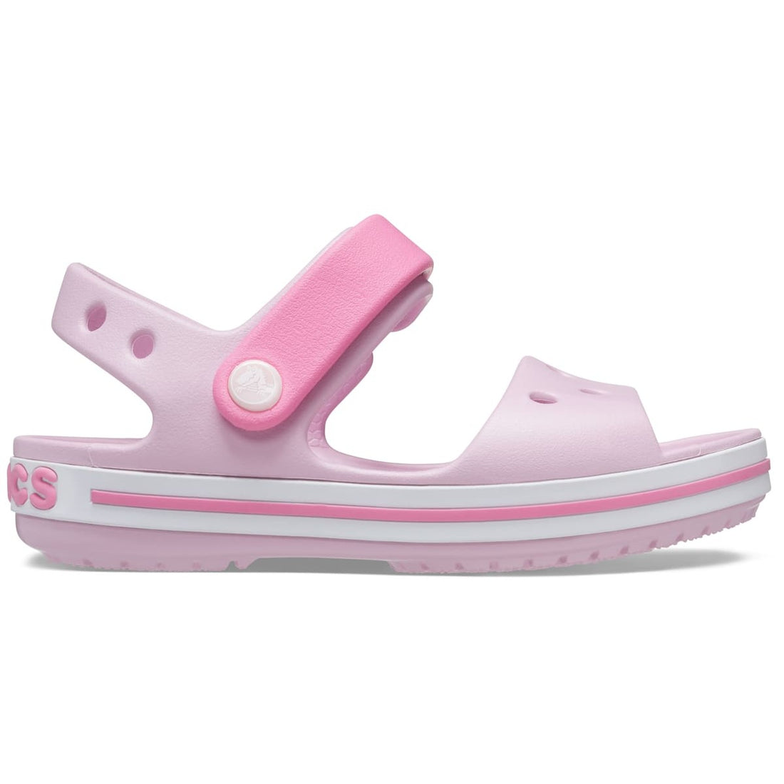Crocs Sandal — Girls, Ballerina Pink