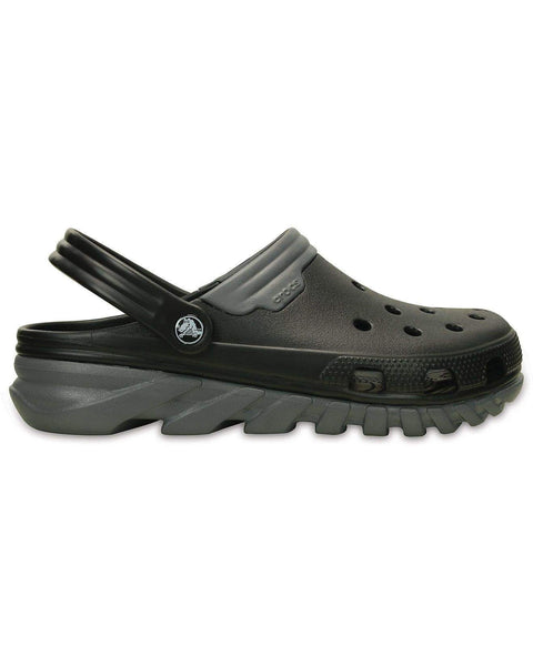 Crocs Duet Clog — Men, Black/Charcoal
