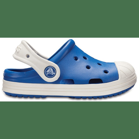 Crocs Clog — Boys, Blue White