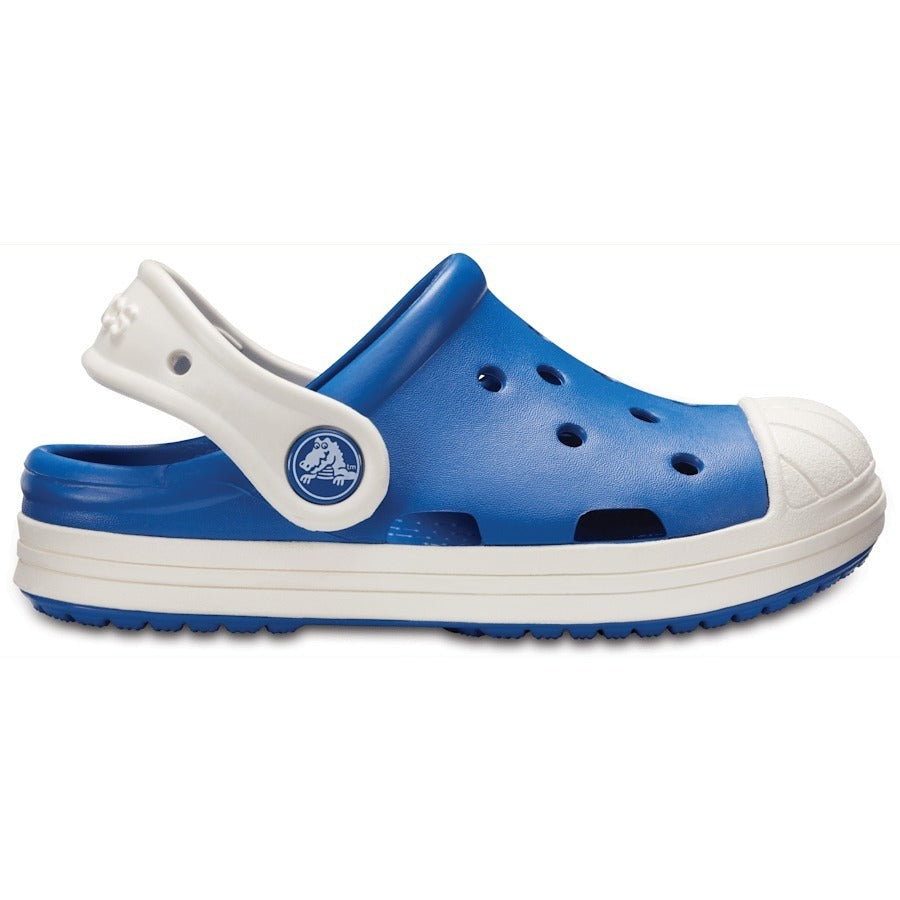 Crocs Clog — Boys, Blue White