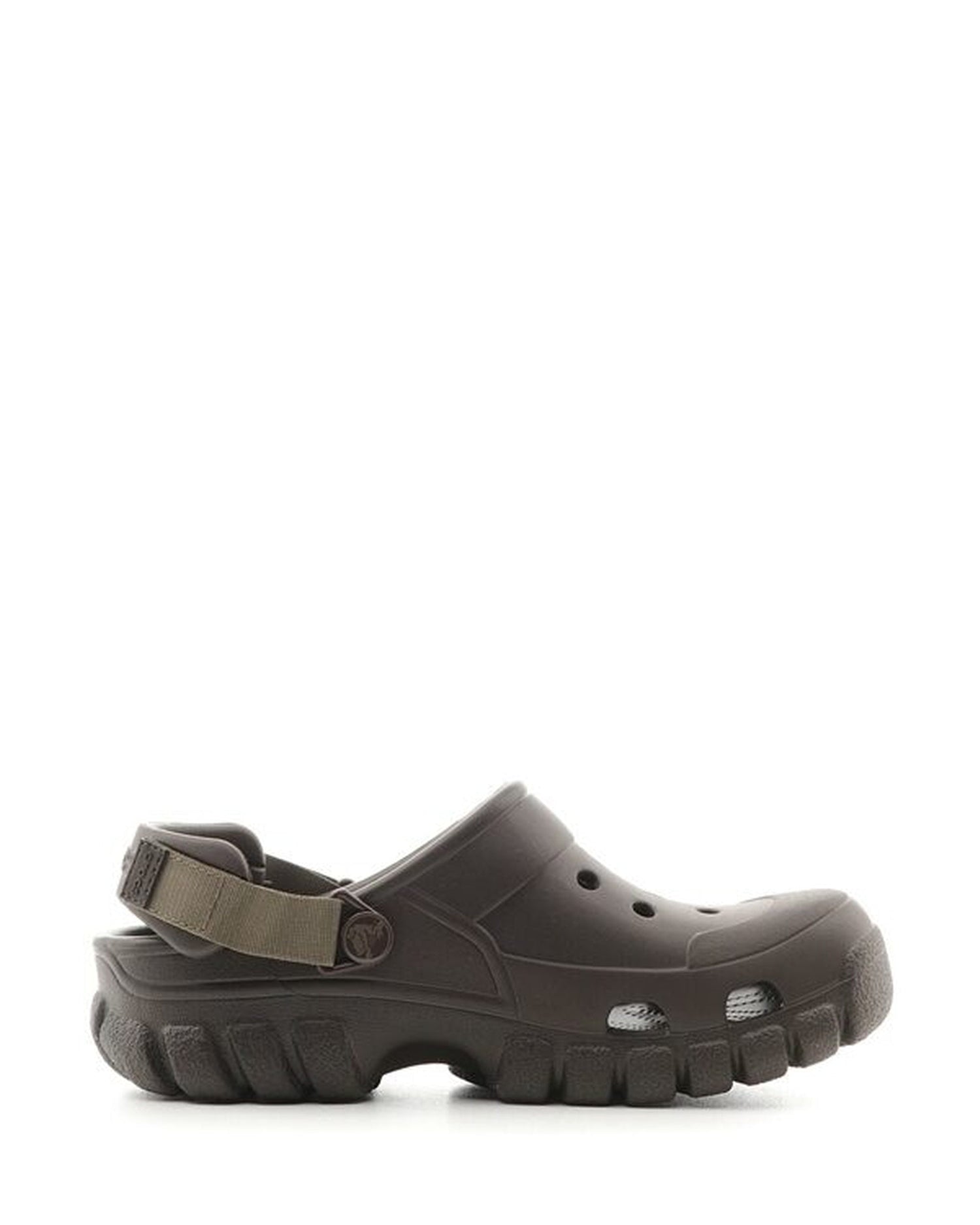 Unisex Adult-Crocs-Off Road Clog 202651-23B Espresso/Walnut-UK-9