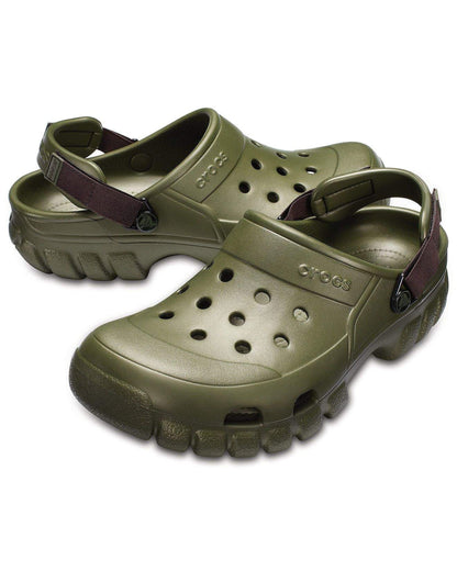 Offroad-Clog-Unisex Adult-Army Green/Espresso-202651-32C