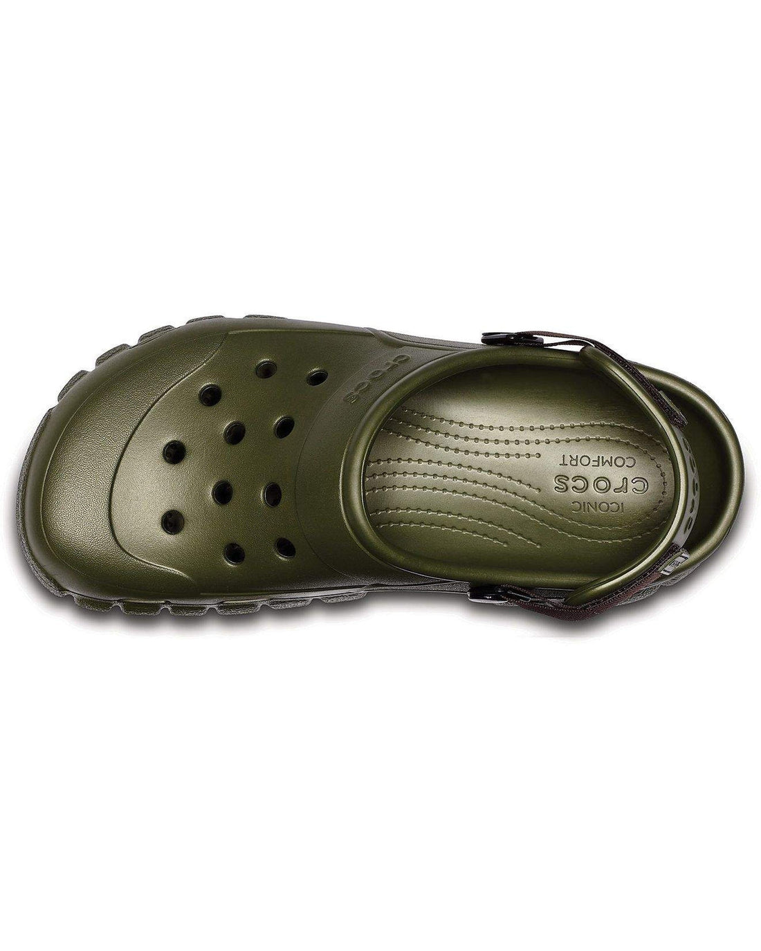 Offroad-Clog-Unisex Adult-Army Green/Espresso-202651-32C