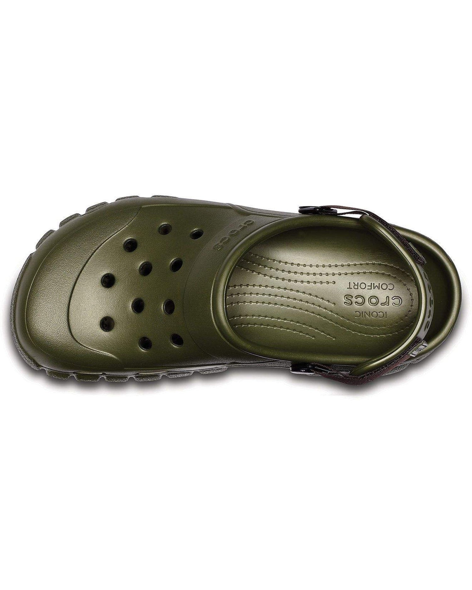 Offroad-Clog-Unisex Adult-Army Green/Espresso-202651-32C