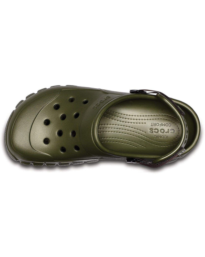 Offroad-Clog-Unisex Adult-Army Green/Espresso-202651-32C
