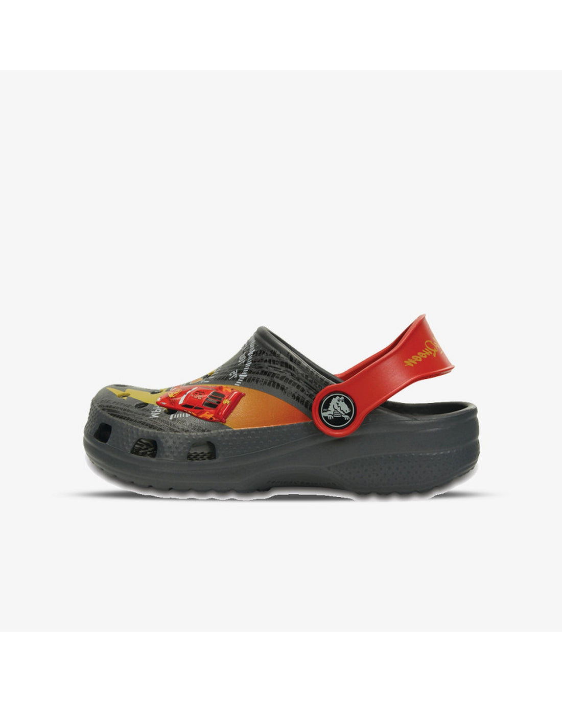 Classic-Clog-Kids-Charcoal/True Red-202676-02H