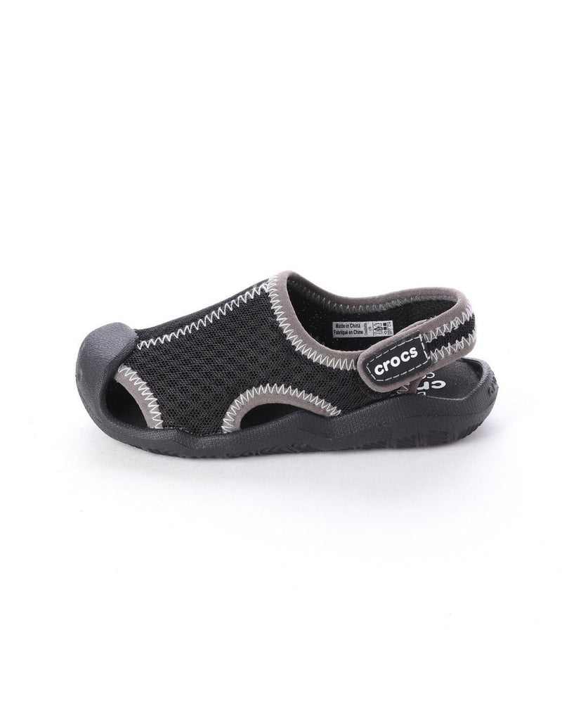 Swiftwater-Sandal-Kids-Black/White-204024-066