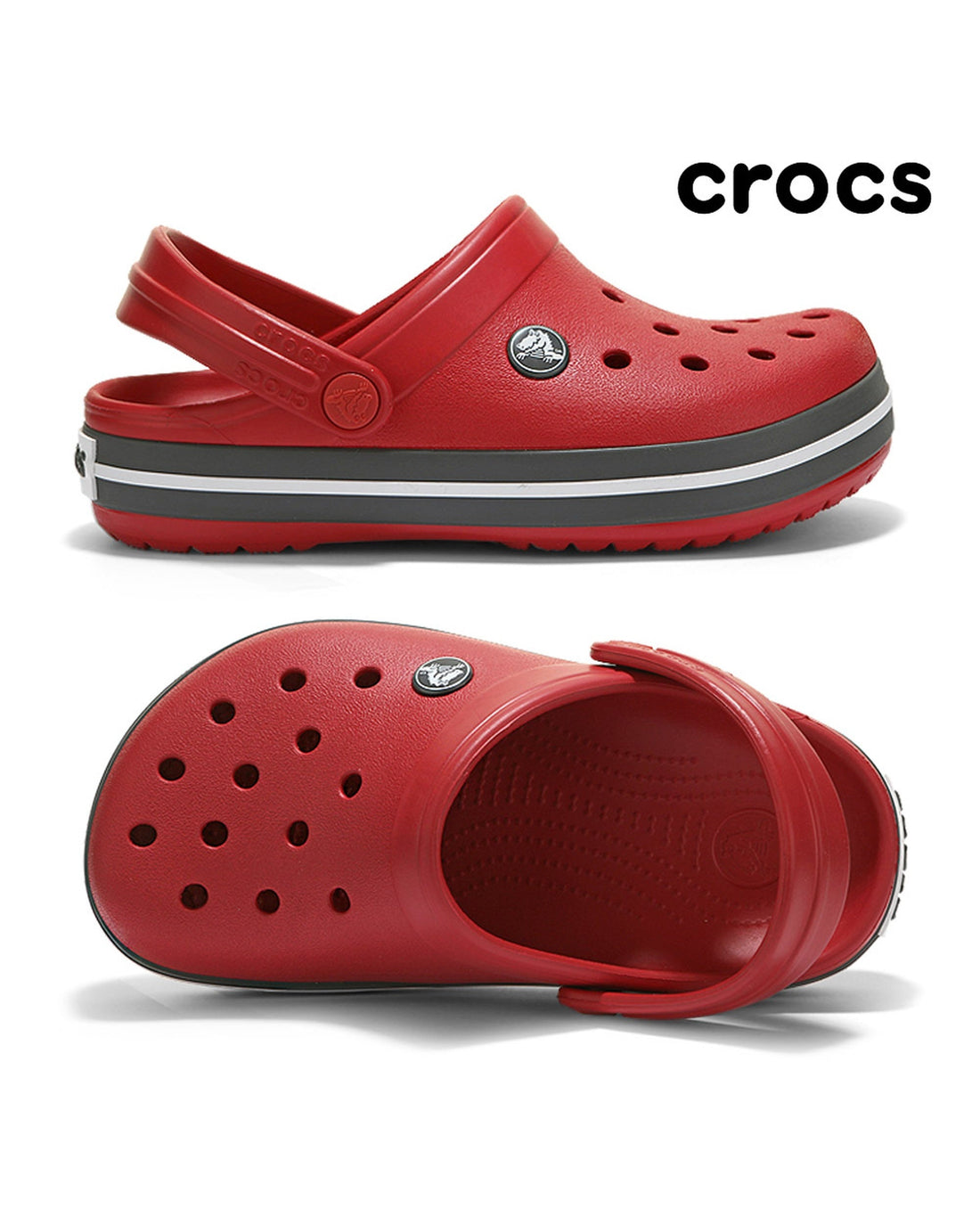 Crocband-Clog-Kids-Pepper/Graphite-204537-6IB