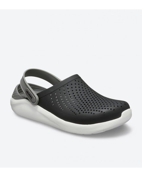 Crocs LiteRide Clog — Men, Black/Smoke