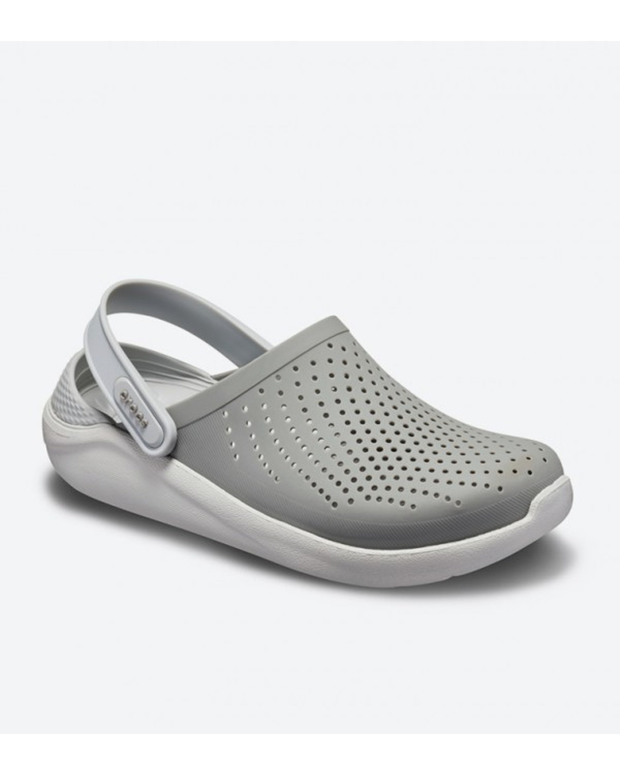 Literide-Clog-Unisex Adult-Smoke/Pearl White-204592-06J