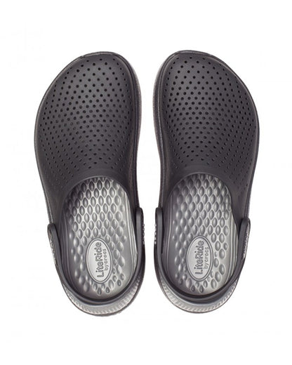 Literide-Clog-Unisex Adult-Black/Slate Grey-204592-0DD