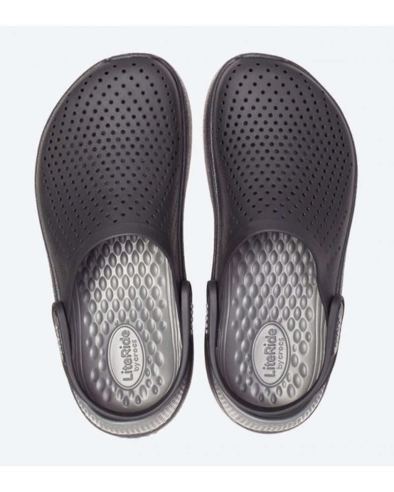 Literide-Clog-Unisex Adult-Black/Slate Grey-204592-0DD