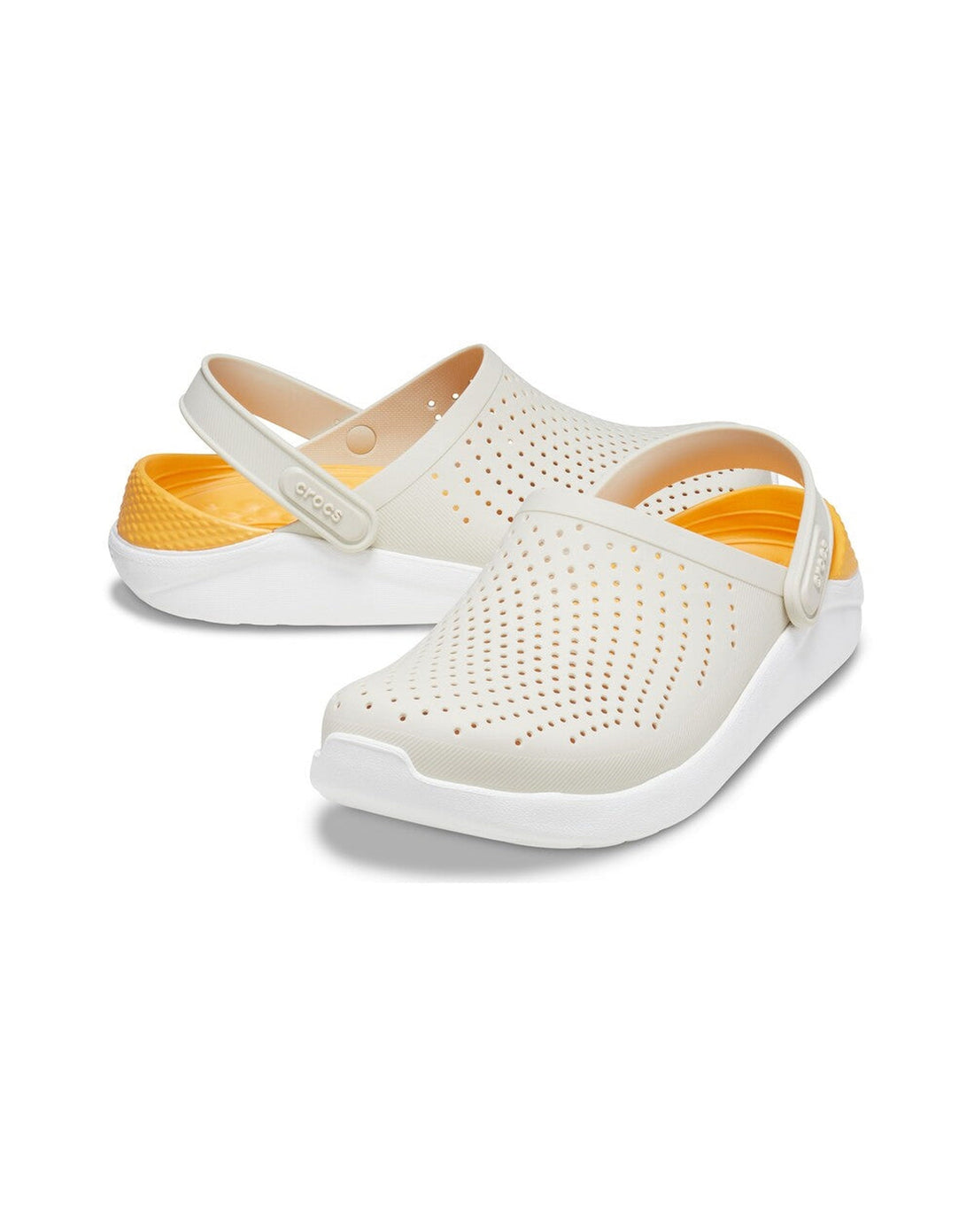 LITERIDE-CLOG-UNISEX ADULT-STUCCO/ORANGE SORBET-204592-1F7