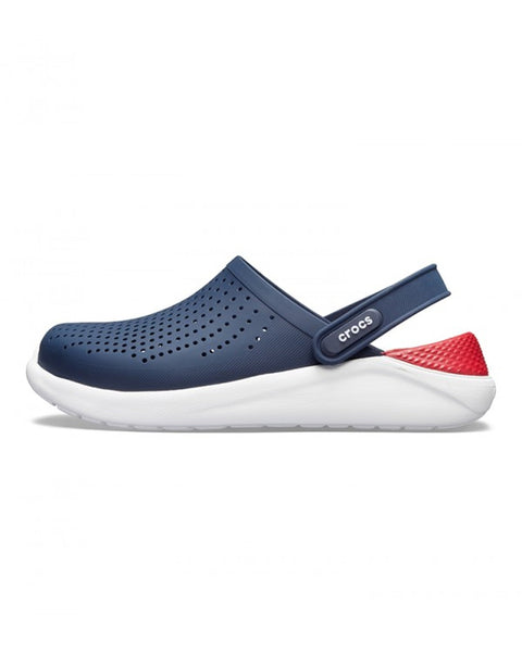 Crocs LiteRide Clog — Men, Navy/Pepper (204592-4CC)