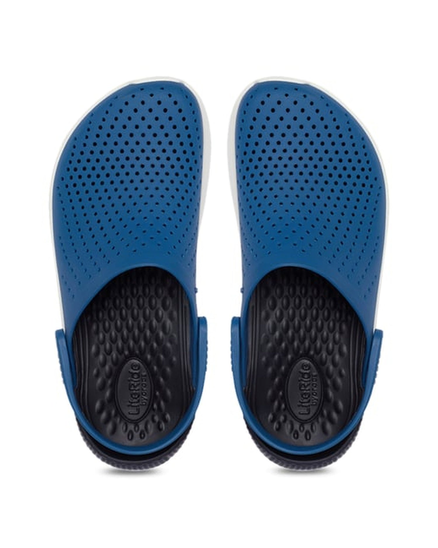 Literide-Clog-Unisex Adult-Vivid Blue/Almost White-204592-4SB