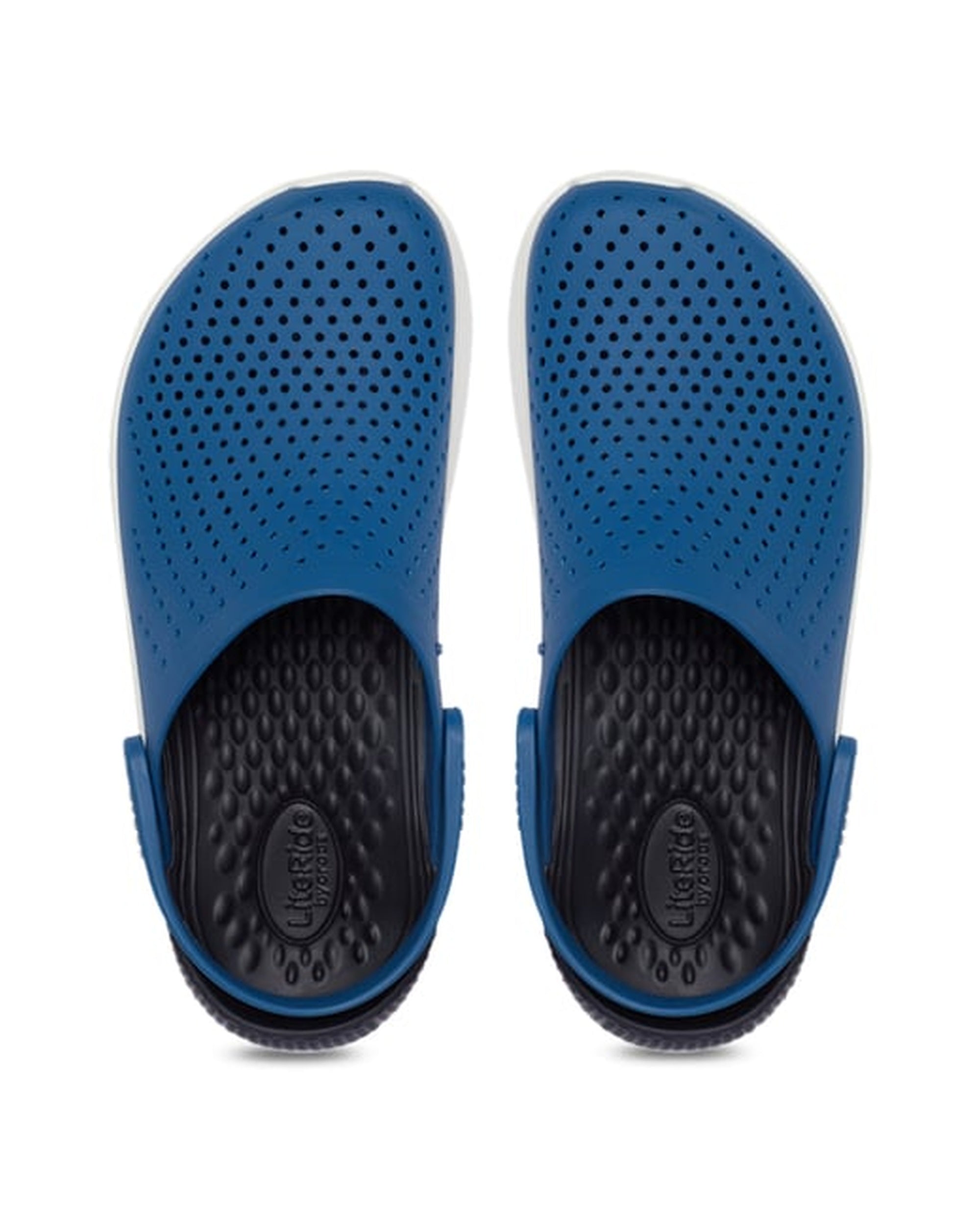 Literide-Clog-Unisex Adult-Vivid Blue/Almost White-204592-4SB