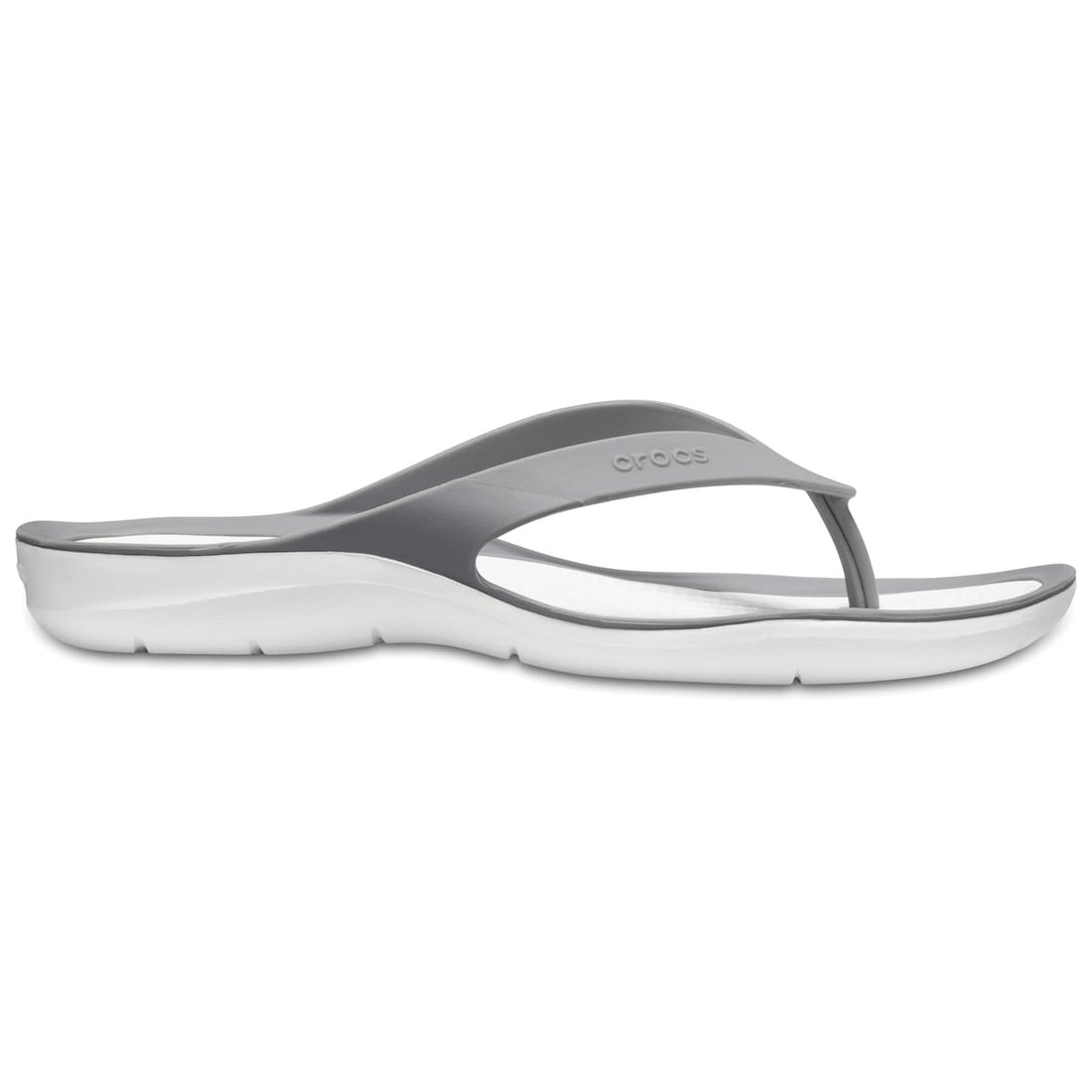 Crocs Flip-Flop — Women, Smoke White
