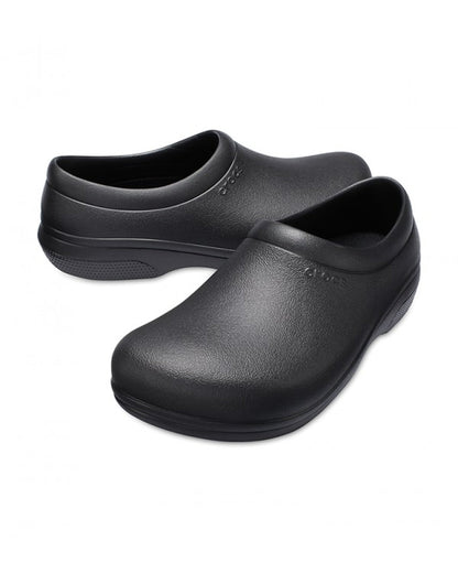 Unisex Adult-Crocs-On The Clock Shoe 205073-001 Black-UK-10