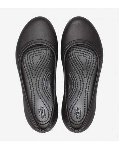 Crocs@Work-Flat-Women-Black-205074-001