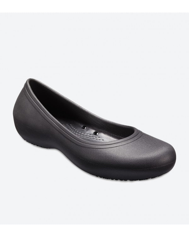 Crocs@Work-Flat-Women-Black-205074-001