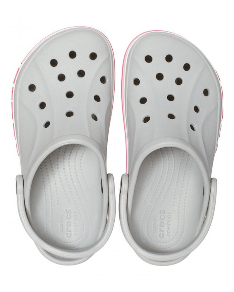 Bayaband-Clog-Unisex Adult-Light Grey/Candy Pink-205089-0FS