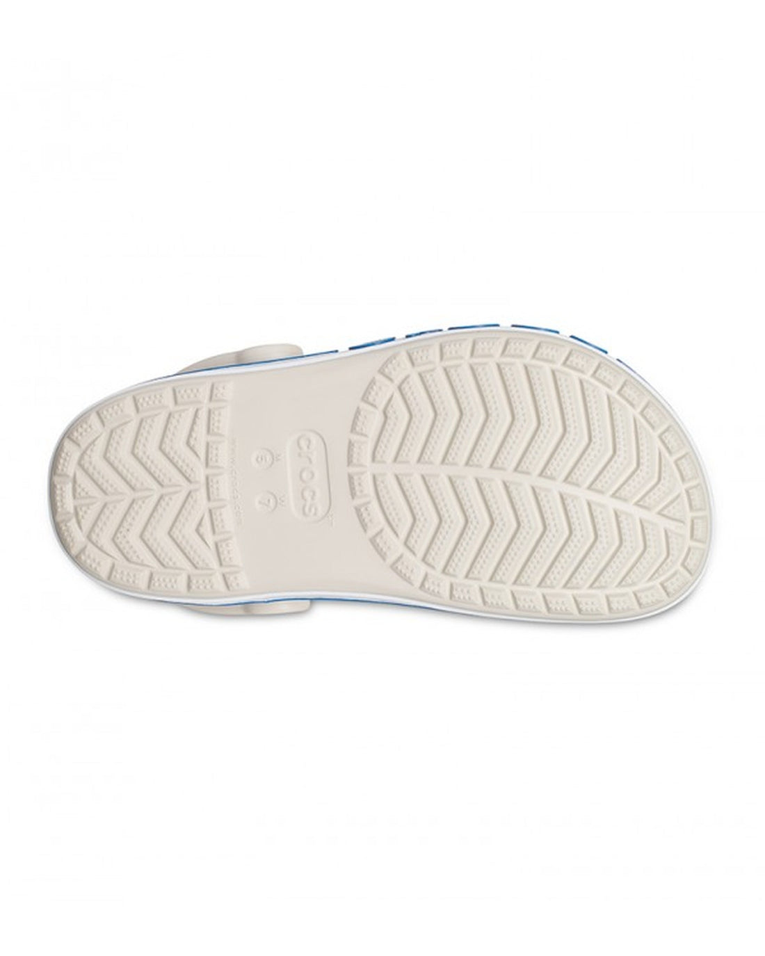 Unisex Adult-Crocs-Bayaband Clog 205089-1FN Stucco/Bright Cobalt-UK-9