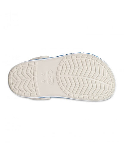 Unisex Adult-Crocs-Bayaband Clog 205089-1FN Stucco/Bright Cobalt-UK-9