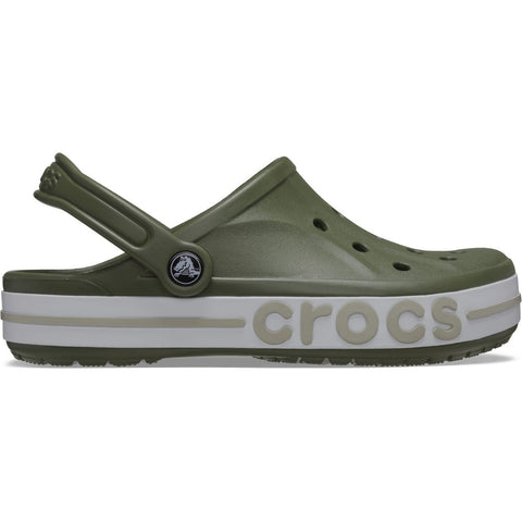 Crocs Bayaband Clog — Men, Army Green/Cobblestone