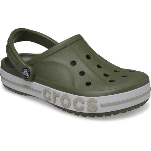 Crocs Bayaband Clog — Men, Army Green/Cobblestone