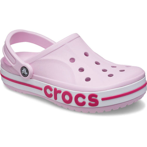Crocs Bayaband Clog — Women, Ballerina Pink/Candy Pink (205089-6TG)