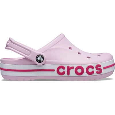 Crocs Bayaband Clog — Women, Ballerina Pink/Candy Pink (205089-6TG)