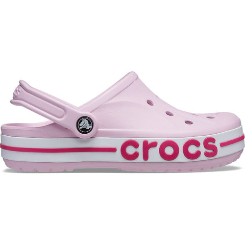 Crocs Bayaband Clog — Women, Ballerina Pink/Candy Pink (205089-6TG)