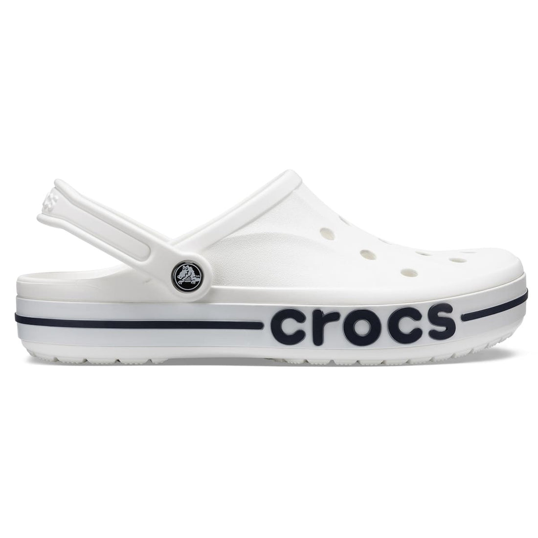 Crocs Bayaband Clog — White/Navy