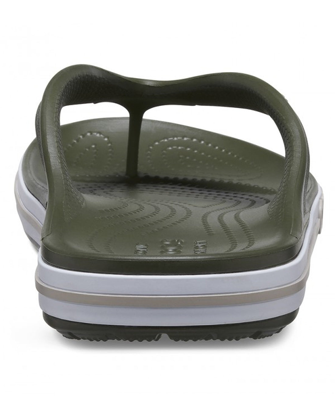 Unisex Adult-Crocs-Bayaband Flip 205393-3TQ Army Green/Cobblestone-UK-9