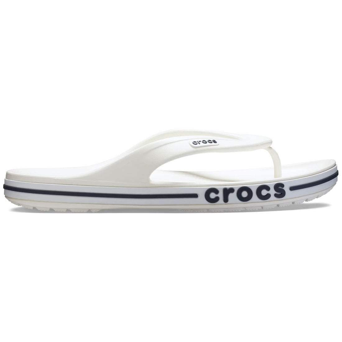 Crocs Bayaband Flip — White/Navy