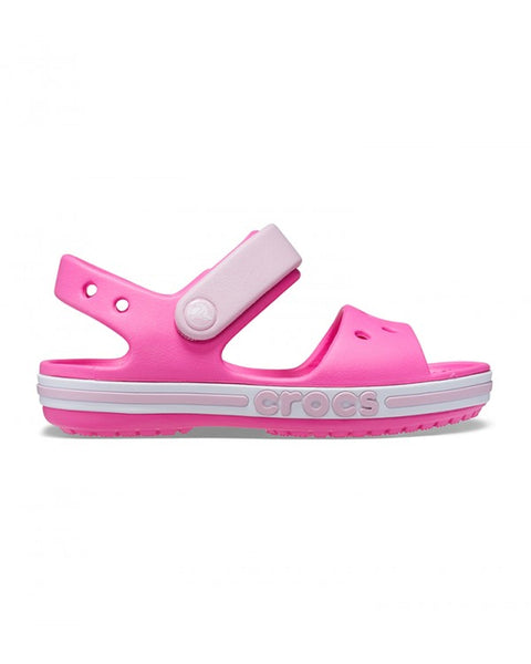 Crocs Bayaband Sandal — Girls, Electric Pink