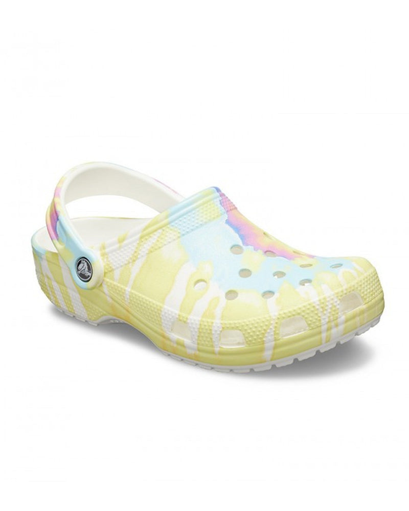 Classic-Clog-Unisex Adult-White/Multi-205453-94S