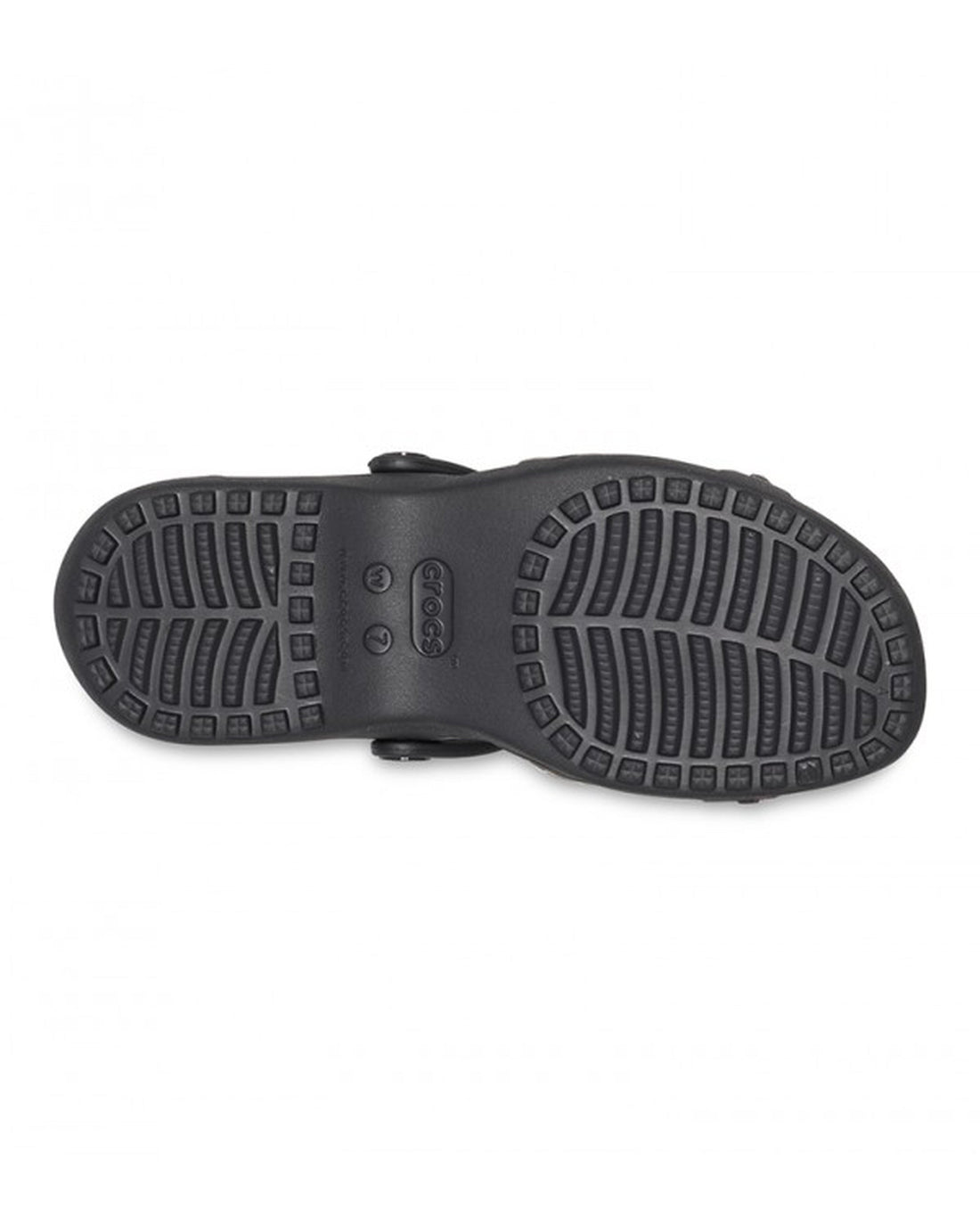 Crocs Meleen Sandal — Women, Gunmetal/Black