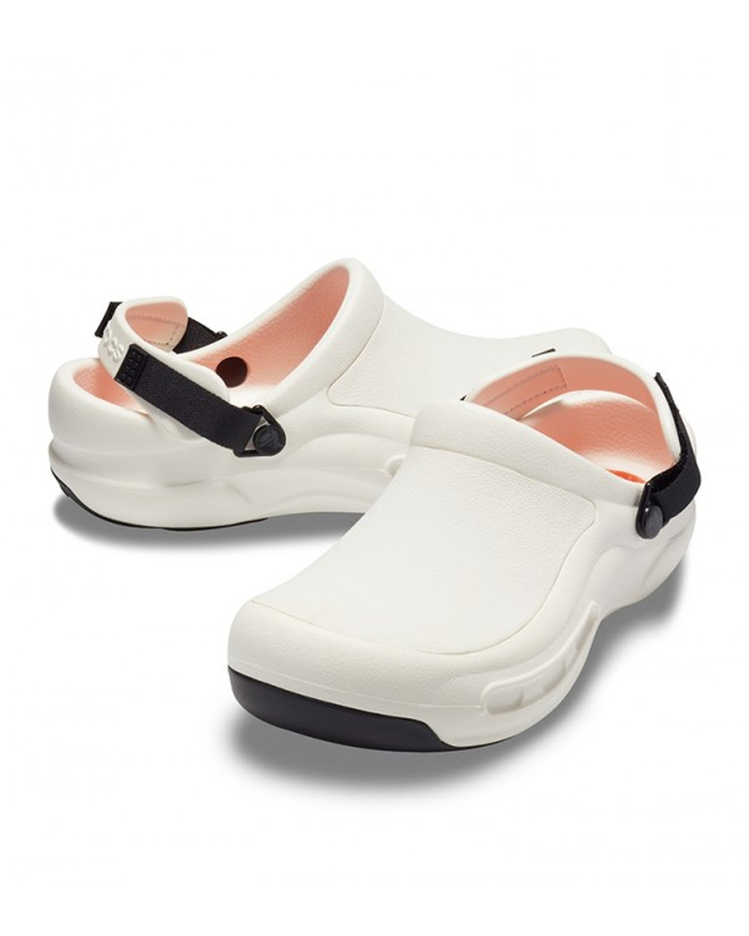 Unisex Adult-Crocs-Bistro Clog 205669-100 White-UK-9