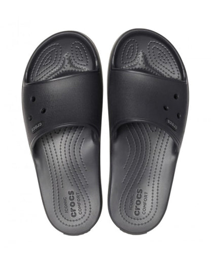 Crocband-Slide-Unisex Adult-Black/Graphite-205733-02S