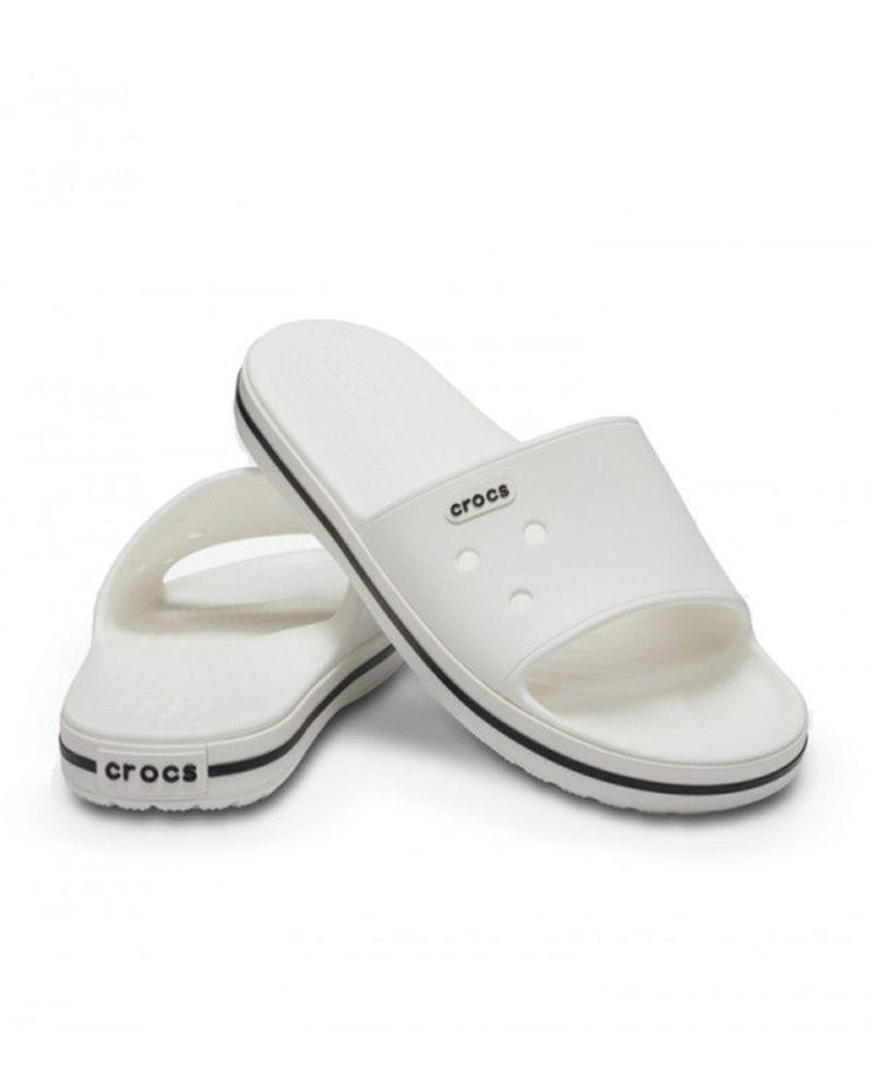Crocband-Slide-Unisex Adult-White/Black-205733-103