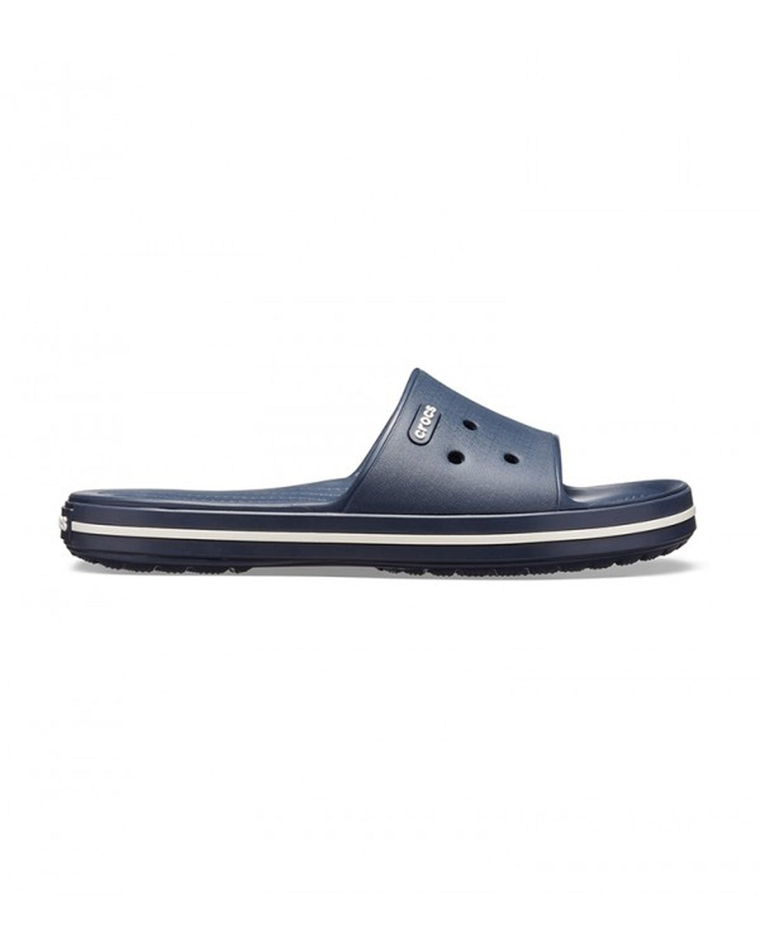 Crocband-Slide-Unisex Adult-Navy/White-205733-462