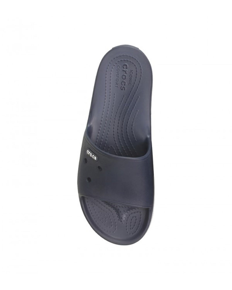 Crocband-Slide-Unisex Adult-Navy/White-205733-462