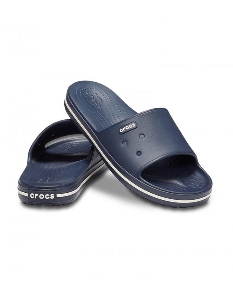 Crocband-Slide-Unisex Adult-Navy/White-205733-462