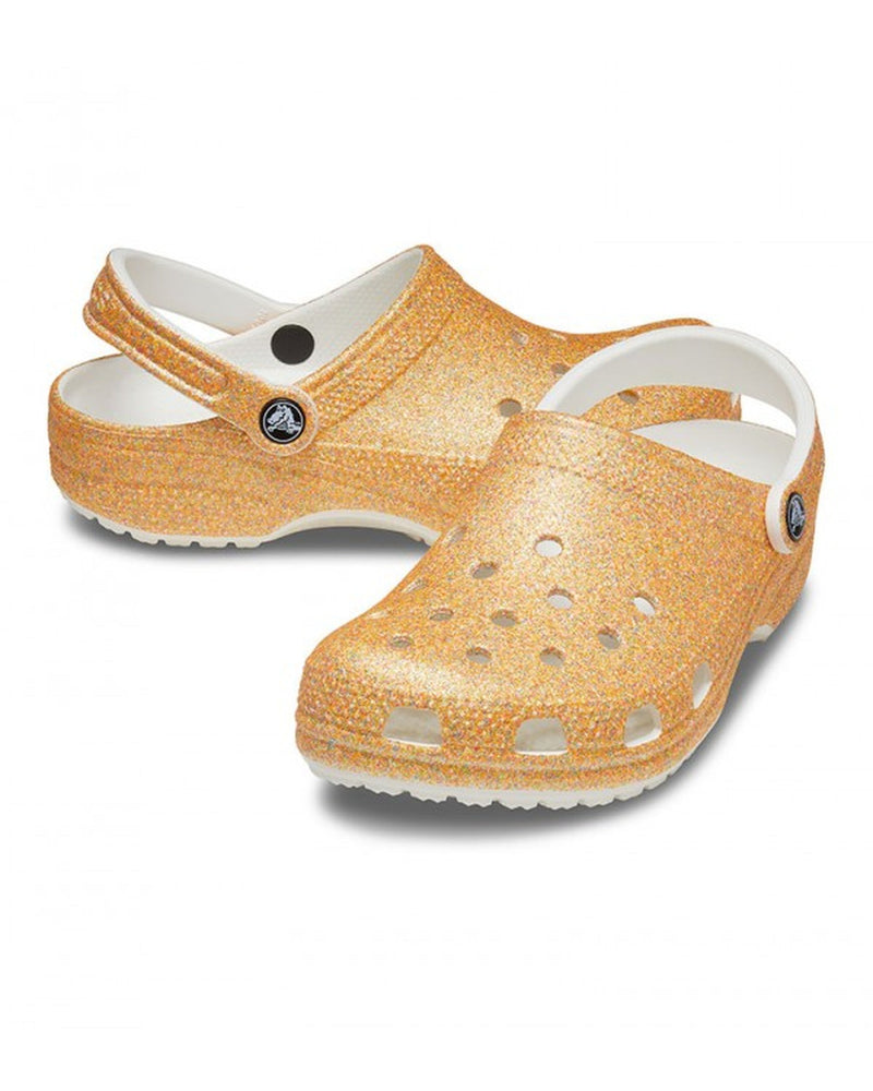 Classic-Clog-Unisex Adult-Orange Sorbet Glitter-205942-9BE