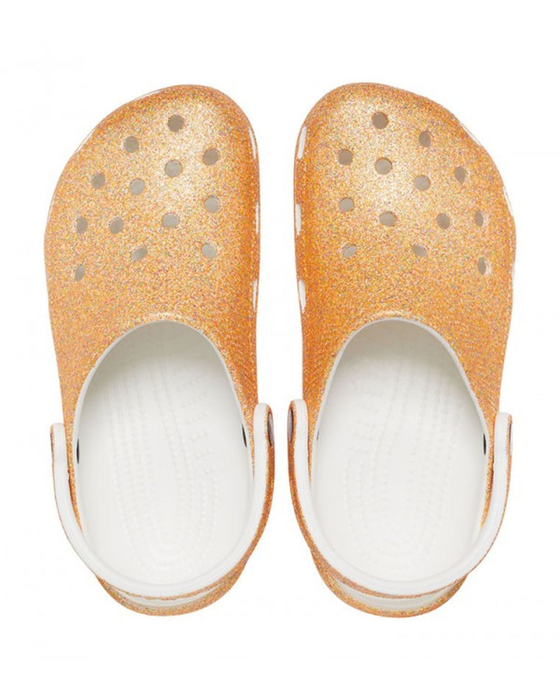 Classic-Clog-Unisex Adult-Orange Sorbet Glitter-205942-9BE